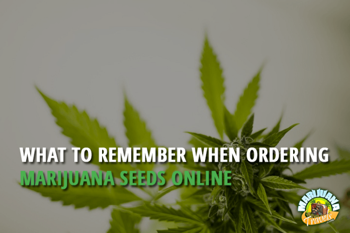 ordering marijuana seeds online